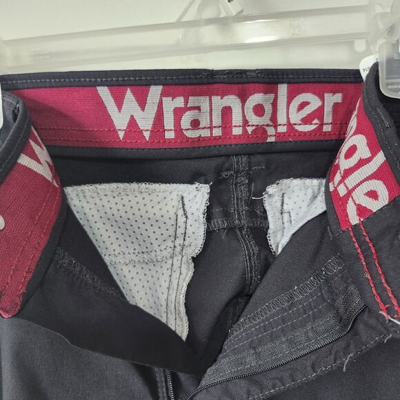 Wrangler Men’s Cargo Tek Flex Waist Hiking Pants 33x32 Black NW788NB – Outdoor - Picture 6 of 11